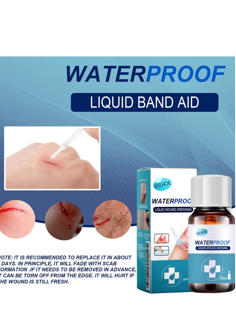 Generic Waterproof Liquid Wound Dressing Waterproof Liquid Band-Aid Wound Surface Protection Rapid Film-Forming Transparent Liquid Band-aid - Image 3