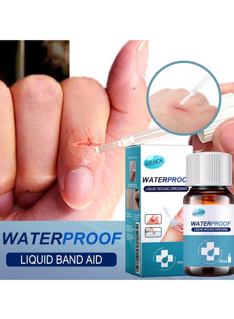 Generic Waterproof Liquid Wound Dressing Waterproof Liquid Band-Aid Wound Surface Protection Rapid Film-Forming Transparent Liquid Band-aid - Image 2