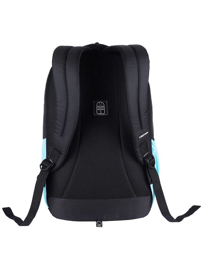 Gear Graffitti with Raincover Backpack 29 Ltrs Black-Blue School Backpack (BKPGRFTRC0105) - Image 5