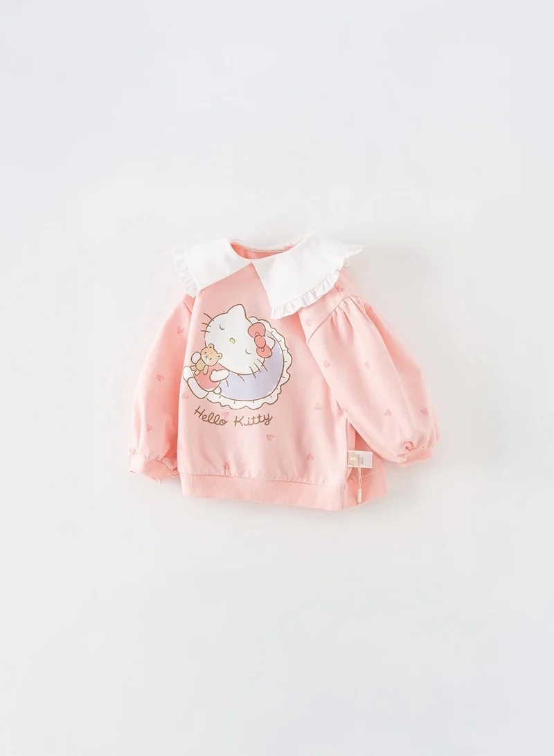 Dave & Bella Pink Hello Kitty Top