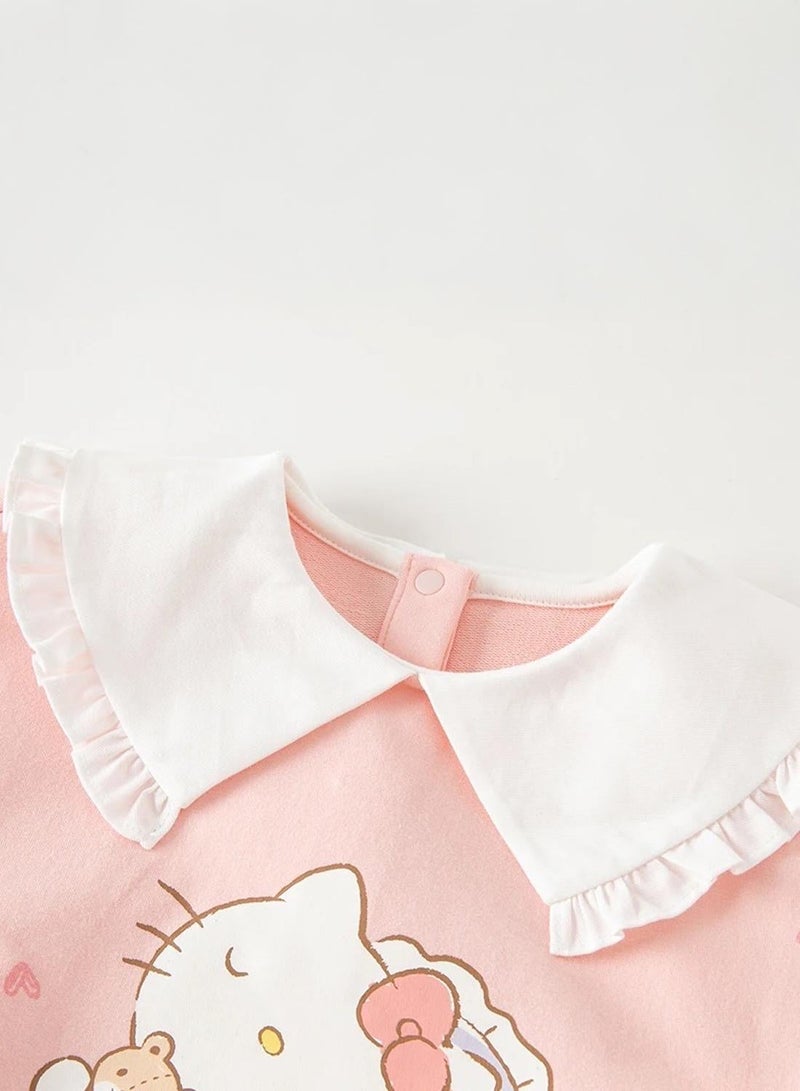 Dave & Bella Pink Hello Kitty Top - Image 3