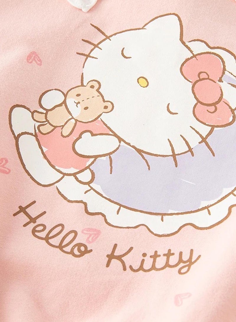 Dave & Bella Pink Hello Kitty Top - Image 4