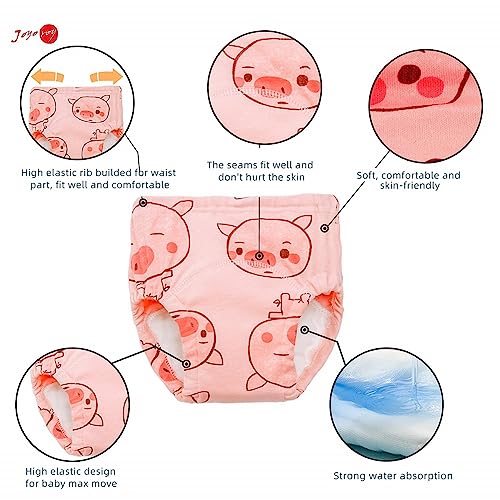 Joyo roy Toddler Underwear 3T Underwear Girls Panties Toddler Potty Training Little Girls Underwear 100% Cotton Toddler Panties Toddler Girls Underwear Toddler Training Underwear Toddler Panties 2T-3T - Image 3