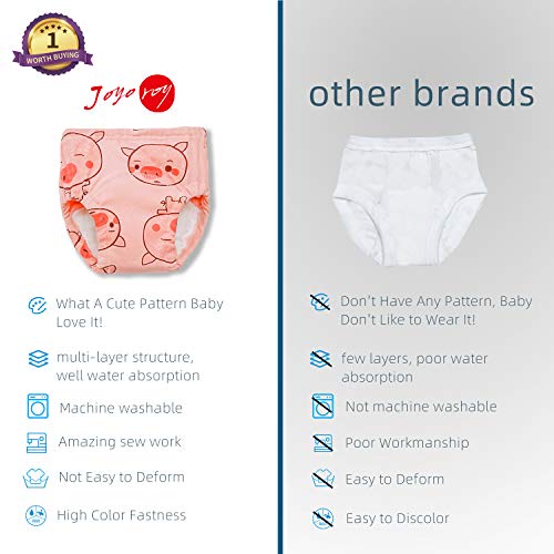 Joyo roy Toddler Underwear 3T Underwear Girls Panties Toddler Potty Training Little Girls Underwear 100% Cotton Toddler Panties Toddler Girls Underwear Toddler Training Underwear Toddler Panties 2T-3T - Image 5