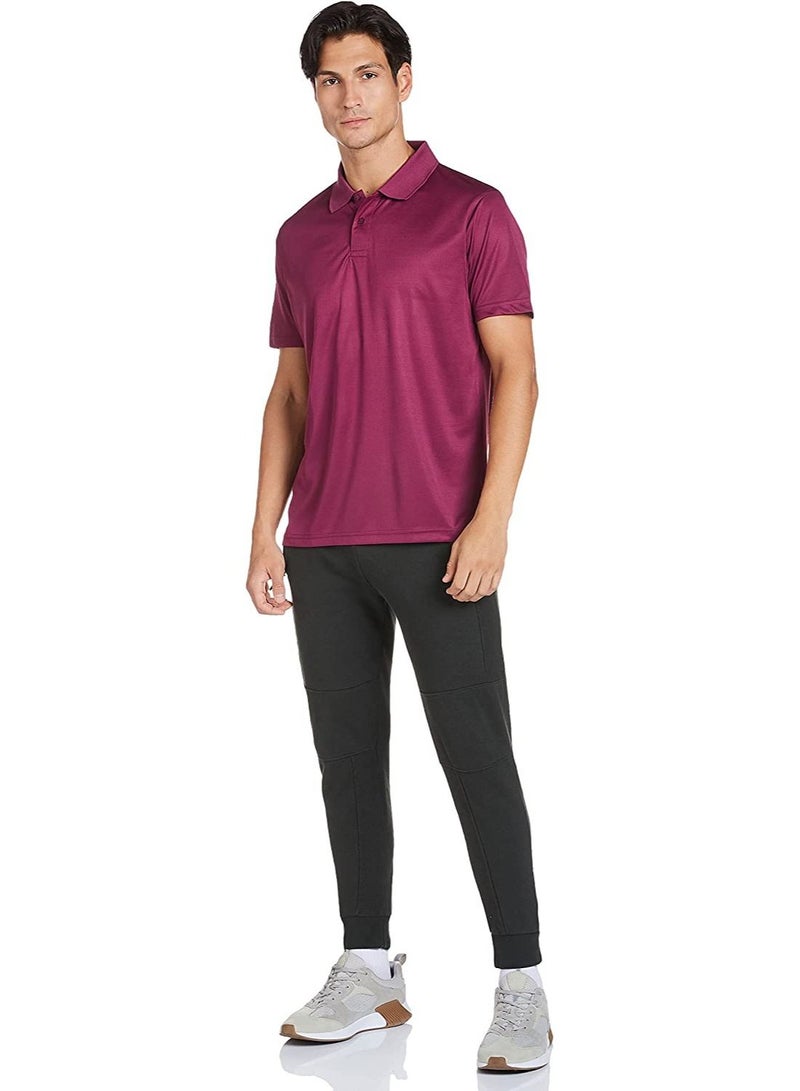 SANTHOME Men's All Day Fresh Half Sleeve Dryfit Polo T-Shirt with UV Protection  - Image 4