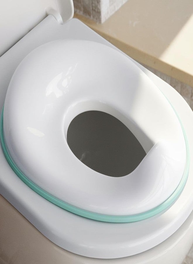 XML Toilet Seat for Kids 1 to 5 years Child Non Slip Baby Potty Training Seat for Boys and Girls Western Toilets High Gloss Finish, Smooth and comfortable Seating Bathroom Accessories(White -PLASTIC) - Image 2