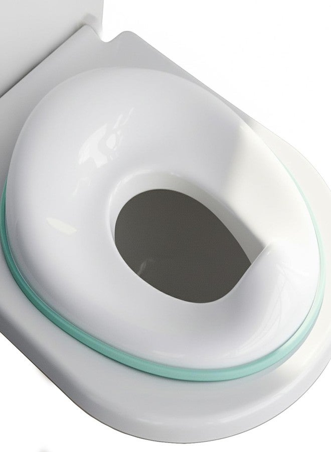 XML Toilet Seat for Kids 1 to 5 years Child Non Slip Baby Potty Training Seat for Boys and Girls Western Toilets High Gloss Finish, Smooth and comfortable Seating Bathroom Accessories(White -PLASTIC) - Image 1