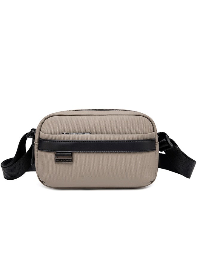 Arctic Hunter Men's Crossbody Shoulder Bag with Adjustable Strap and Smart Multi-Layer Organization for City, Casual Wear, Wallet, and Phone - Model KB00946 - Image 1