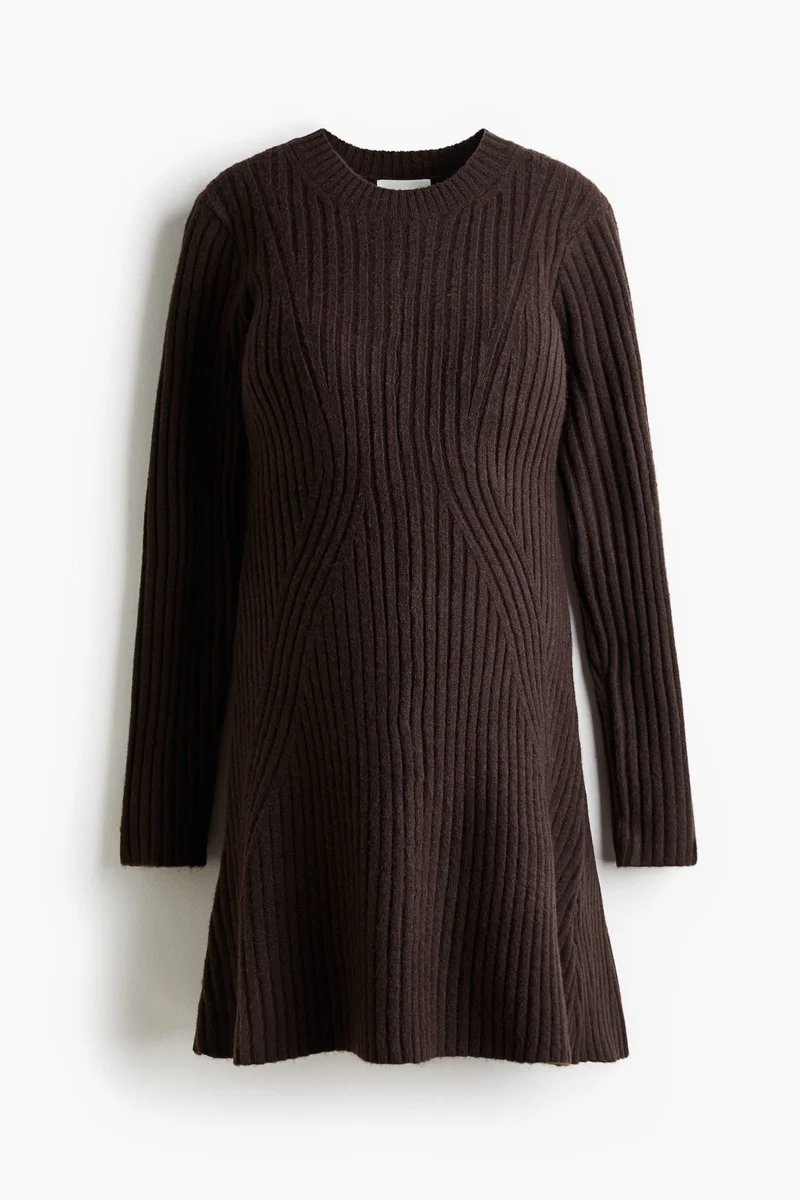 H&M MAMA Rib-knit dress
