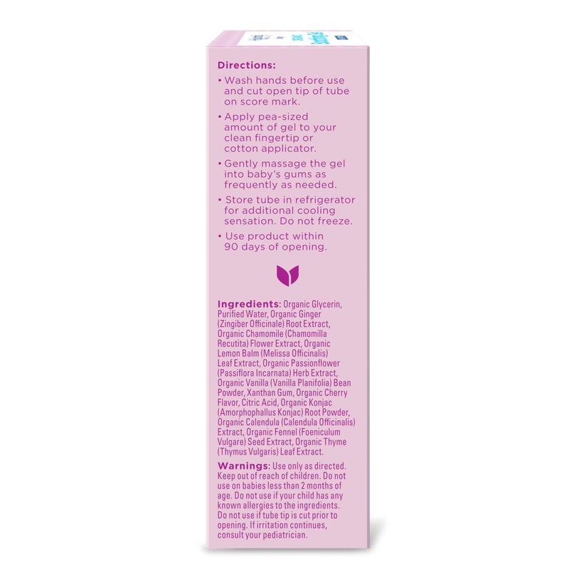 Hyland's جل مهدئ ليلي عضوي للأطفال من هايلاند، مع البابونج، والقطيفة، والشمر، جل مهدئ لعدم الراحة الفموية، سهل التطبيق، للأعمار من 2 شهر وما فوق، 0.53 أونصة - Image 5