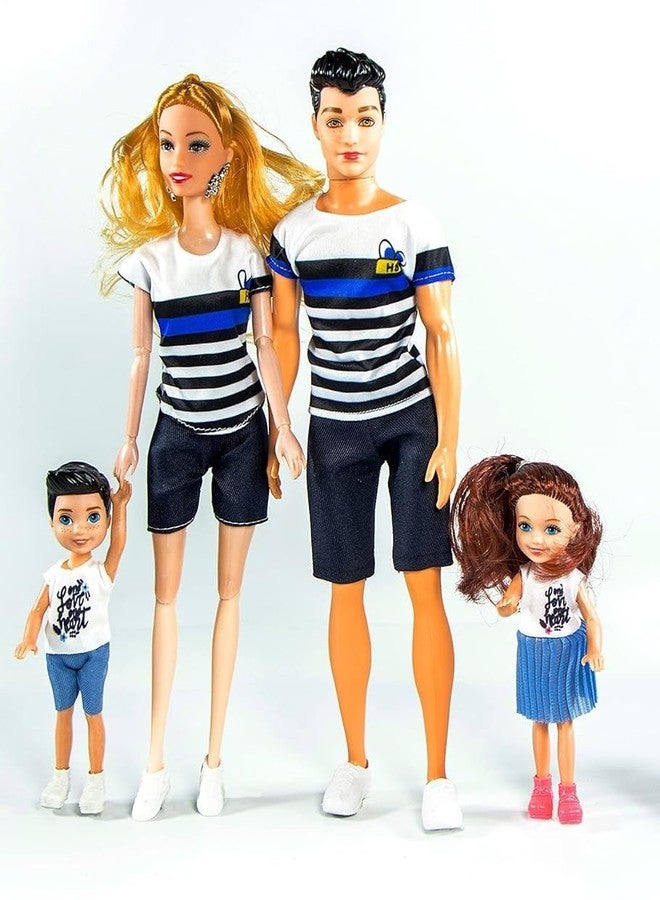 KITIKITTZ Kiti Kits Family Doll Set with Barbe Dolls for All Ages, Makes a Lovely Gift - Image 2