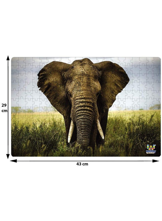 Webby Webby The Wild Elephant Wooden Jigsaw Puzzle, 252 Pieces  - Image 5