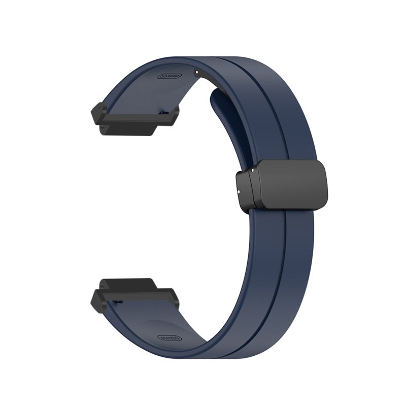 Smartwatch Adjustable Strap Blue Durable Material - Personalized Look Easy Change Smartwatch for All Wrist Sizes - Image 4
