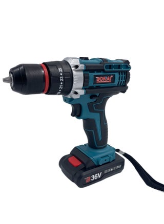 BONAI Tool Set with Drill, Cordless Drill Tool Kit Household Power Tools Drill Set with 2 pcs 36V Li-Ion Battery & Charger for Home Tool Kit with 15 Pieces Bits - pzsku/Z4600DD8D15D87E2F3689Z/45/_/1691147804/e9a6d9df-1f74-4078-aae6-e63676618ba9