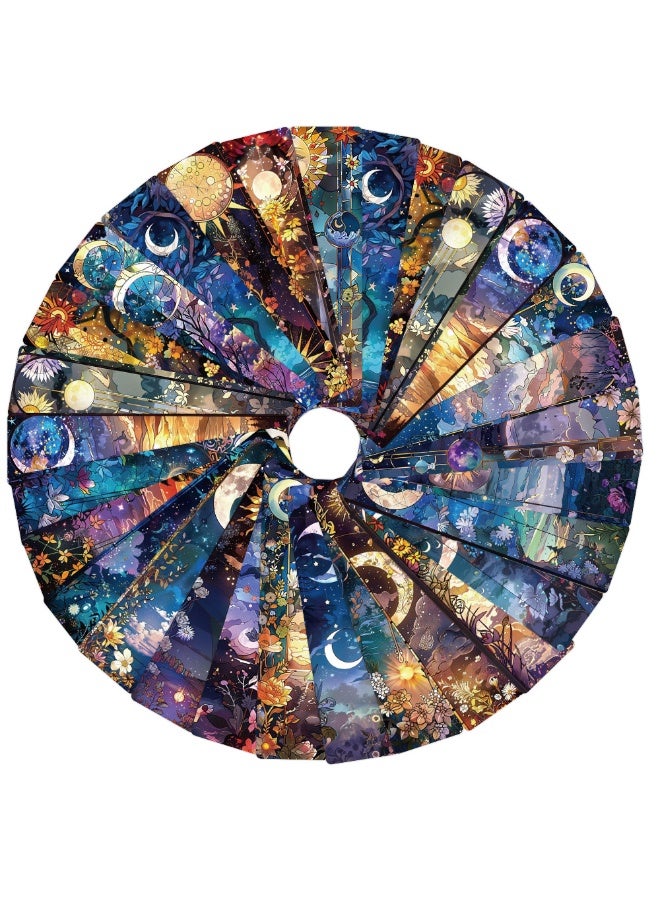 24 colored glass art paper bookmarks - Image 5