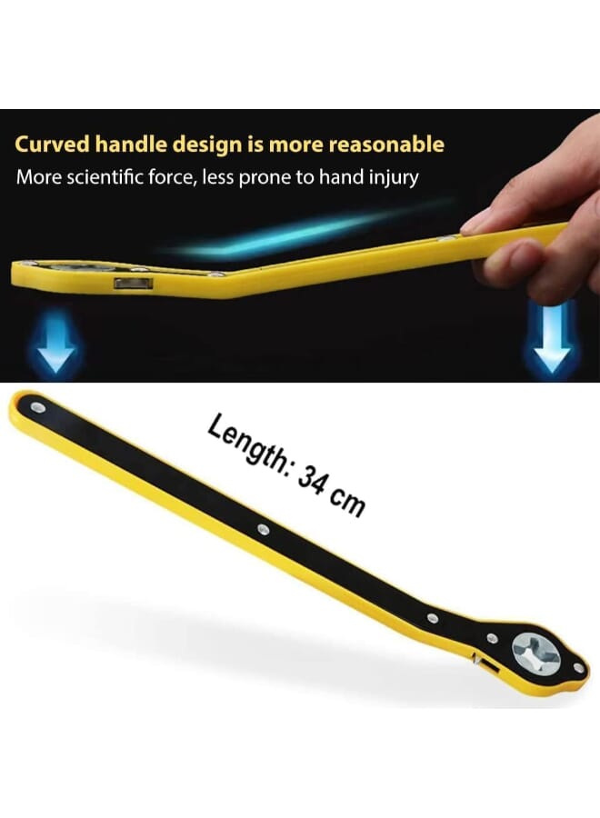 Car Wrench Effort Saving Scissor Lift Car Bridge Coric Metal Car Wheel Wrench Suitable for Small Cars SUVs Pickup Trucks from Rana Store - Image 3