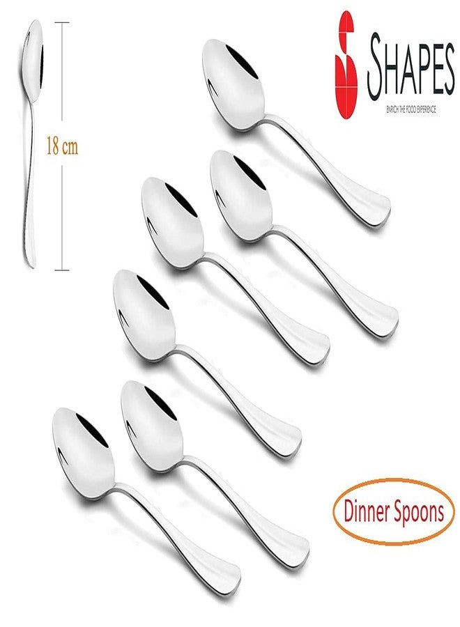 SHAPES Rose Premium Silver Stainless Steel Cutlery Set - 24 Pieces with Gift Box| Rust-Resistant, Dishwasher Safe, Elegant Design | Ideal for Home and Restaurant Use, Perfect for Family Meals - Image 5