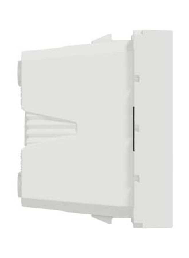 Schneider European American plug New Unica 16 amp white Schneider Electric - Image 2