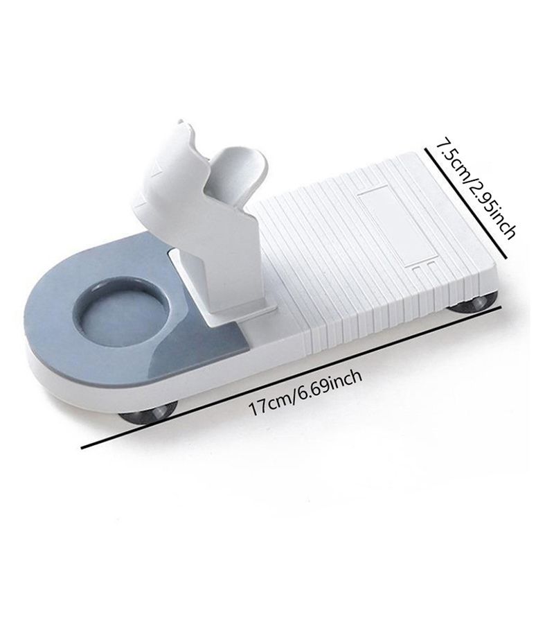 1pc Hot Melt Glue Base Square Mouth Gun Bracket Universal Stand For Workspace - Image 3