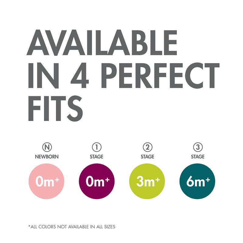 TOMY Boon Jewl Silicone Orthodontic Pacifier - Baby Pacifier with Soothing Gem Shaped Nipple - Comfortable Newborn Pacifiers Support Natural Oral Muscular Development - Blue - 2 Count - 3-6 Months - Image 2