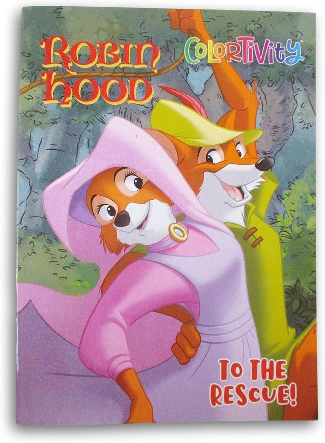 Show-Offs Robin Hood Coloring + Activity Book - Maid Marian Robinhood - 64 Pages - Image 1