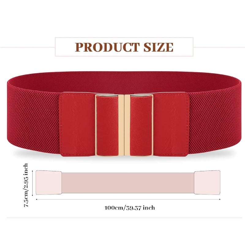 7.5Cm elastic band alloy buckle waist seal - Image 3