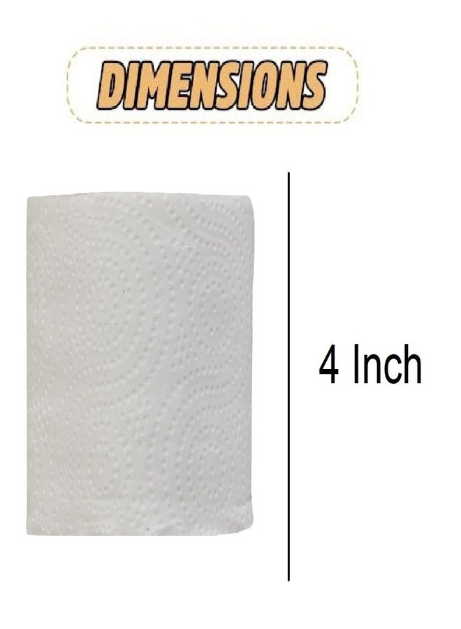 Rosella 4 ply Musk Scented Toilet Tissue Paper Roll Family Sanitary Rolls Thicker, Extra Soft & Highly Absorbent Perfect for Your Home and Office (Pack of 6 Rolls - 250 Sheets Per Roll - Image 4