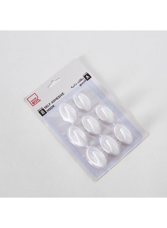 8-Piece Self Adhesive Hook Set