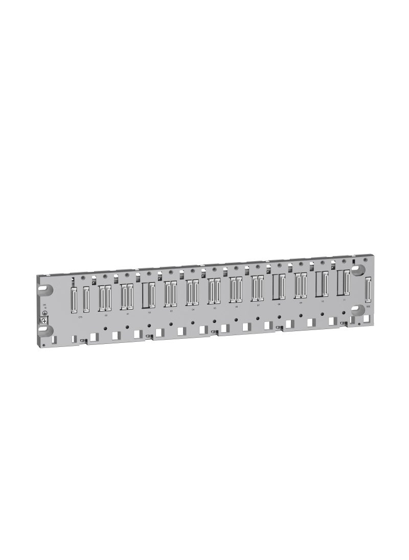 Schneider Electric - Schneider PLC Modicon M580_ rack X80 - 12 slots - Ethernet backplane_ [BMEXBP1200] - Image 1