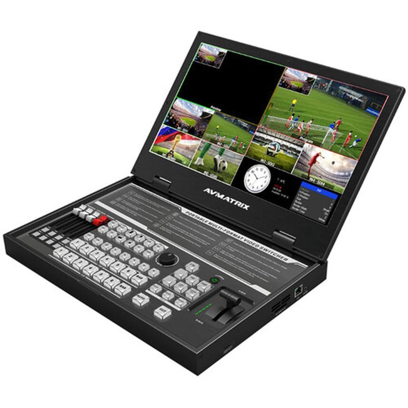 AVMATRIX PVS0615U Portable 6-Channel Switcher with USB Streaming & 15.6" Display - Image 4