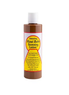 Maui Babe Amazing Maui Babe Browning Lotion 8 ounce - Maui Babe Tanning Lotion with Body Tanning Brush - Maui Tanning Lotion  - Image 3