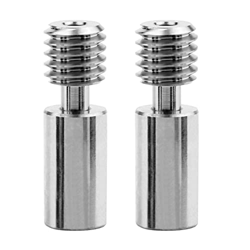 POLISI3D 2pcs Sprite Extruder Upgrade All Metal Titanium Alloy Heatbreak Tube Compatible with Creality Ender 3 S1, Ender3 S1 Pro, CR10 Smart Pro, Sermoon V1, Ender 3 V3 SE 3D Printer (Titanium Heatbreak) - Image 1