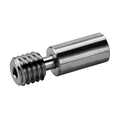 POLISI3D 2pcs Sprite Extruder Upgrade All Metal Titanium Alloy Heatbreak Tube Compatible with Creality Ender 3 S1, Ender3 S1 Pro, CR10 Smart Pro, Sermoon V1, Ender 3 V3 SE 3D Printer (Titanium Heatbreak) - Image 2