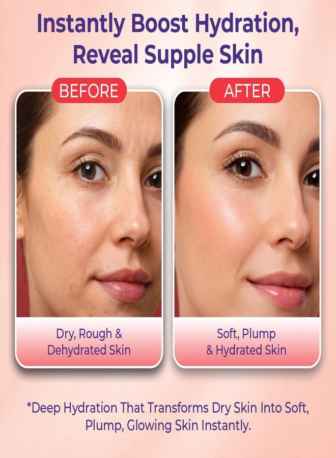 Sanfe Hydrating Facial Mask - Pack of 1 | Deep Moisture | Sheet Mask for Soft Plump & Supple Skin | Suitable for all Skin Types | Brightening & Fresh Glow | Lightweight Skincare | For Daily Use - Image 2