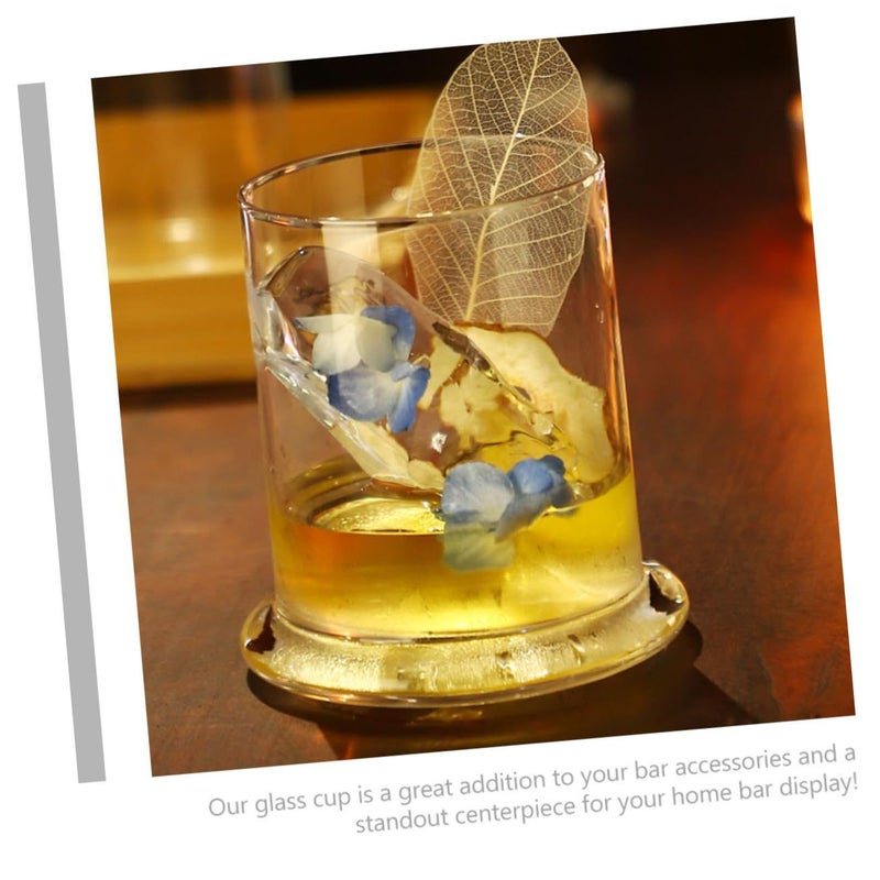 PRETZYOOM Decorative Cocktail Cup with Smoke Hood Elegant Glass Wine Glass Creative Home Bar Party Centerpiece 12oz - Image 5