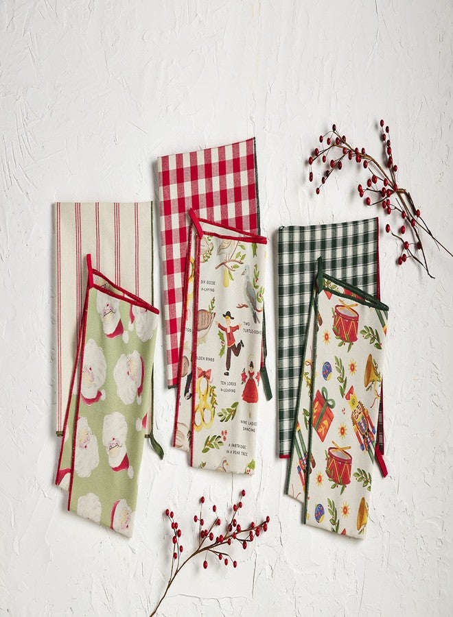 Mud Pie Christmas Towel Set, Nutcracker, 16 1/2" x 26" - Image 2