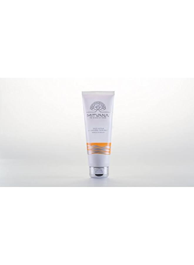 MITVANA Face Scrub With l Scrubbers with Apricot & Walnut 100ml - Image 3