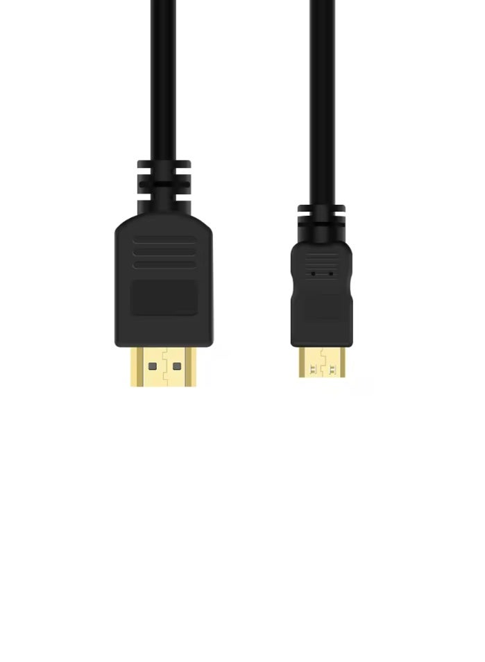 FUJISHKA Mini HDMI to HDMI Cable (3m), Male to Male, 4K UHD Compatible – High-Speed Video & Audio Transmission - Image 4