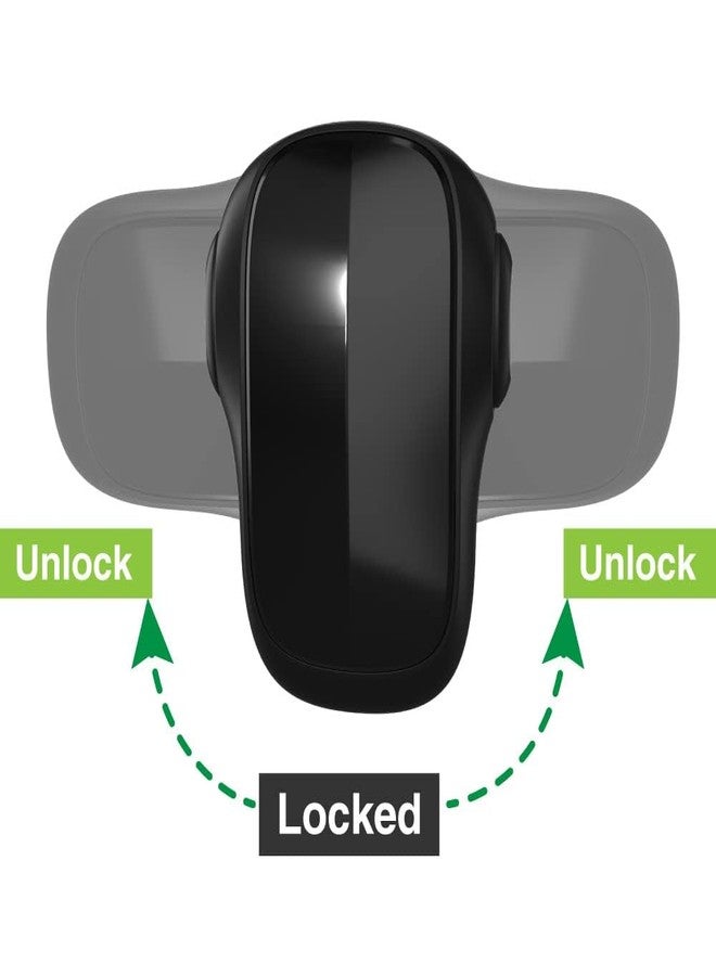 Moonybaby Childproof Oven Door Lock, Child Safety Oven Front Lock(ONLY for Flat Surface), Heat-Resistant, No Tool Needed, Jet Black - Image 5