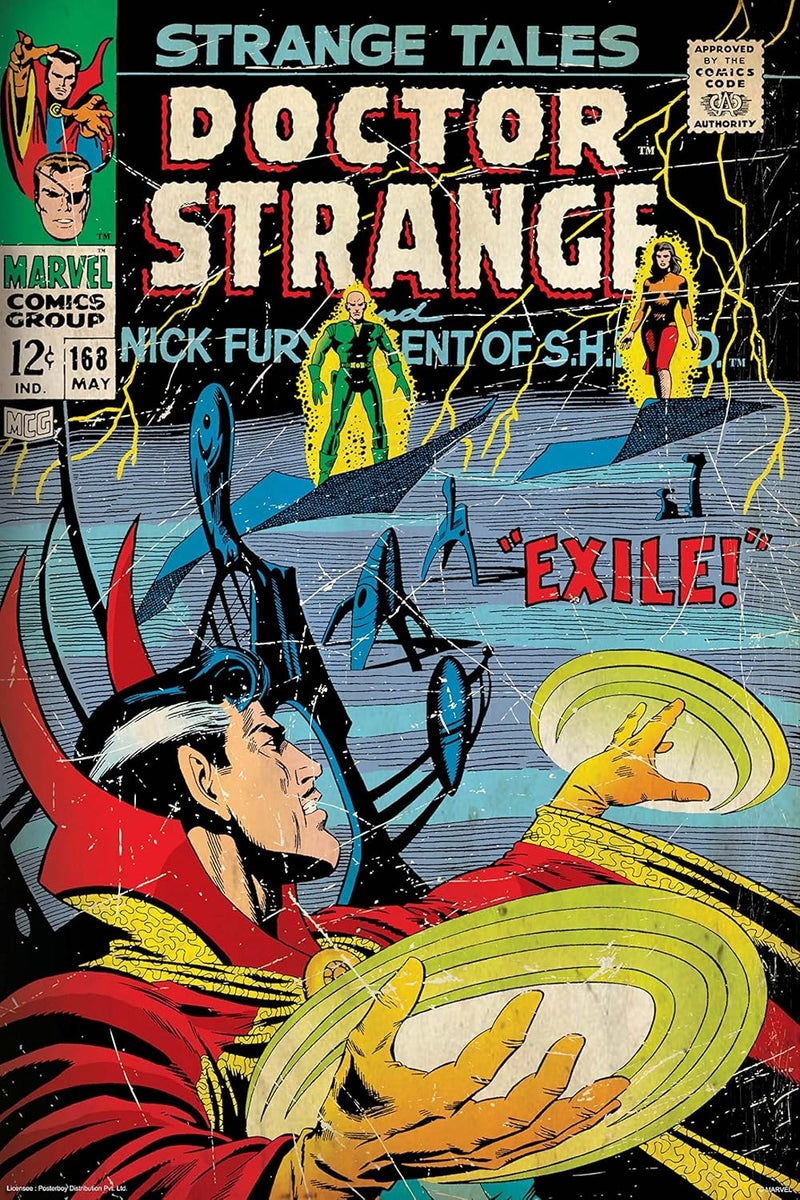 MARVEL Marvel Dr Strange Nick Fury Officially Licensed Poster 3048 cm x 4572 cm 