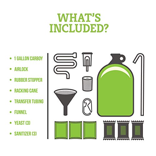 Craft A Brew - Hard Cider Kit - Beer Making Kit - Make Your Own Craft Beer - Complete Equipment and Supplies - Starter Home Brewing Kit - 1 Gallon - Image 3
