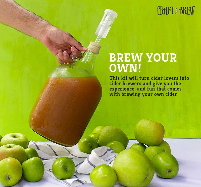 Craft A Brew - Hard Cider Kit - Beer Making Kit - Make Your Own Craft Beer - Complete Equipment and Supplies - Starter Home Brewing Kit - 1 Gallon - Image 5