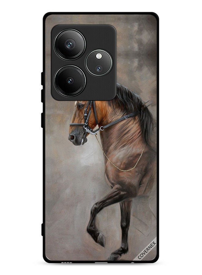 Covernex Realme GT Neo6 SE 5G Protective Case Cover Vintage Picture Of Horse - Image 1