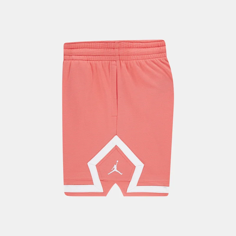 Jordan Pink Kids' Dri-FIT Sport Diamond Basketball Shorts (Older Kids)  | Best Price UAE