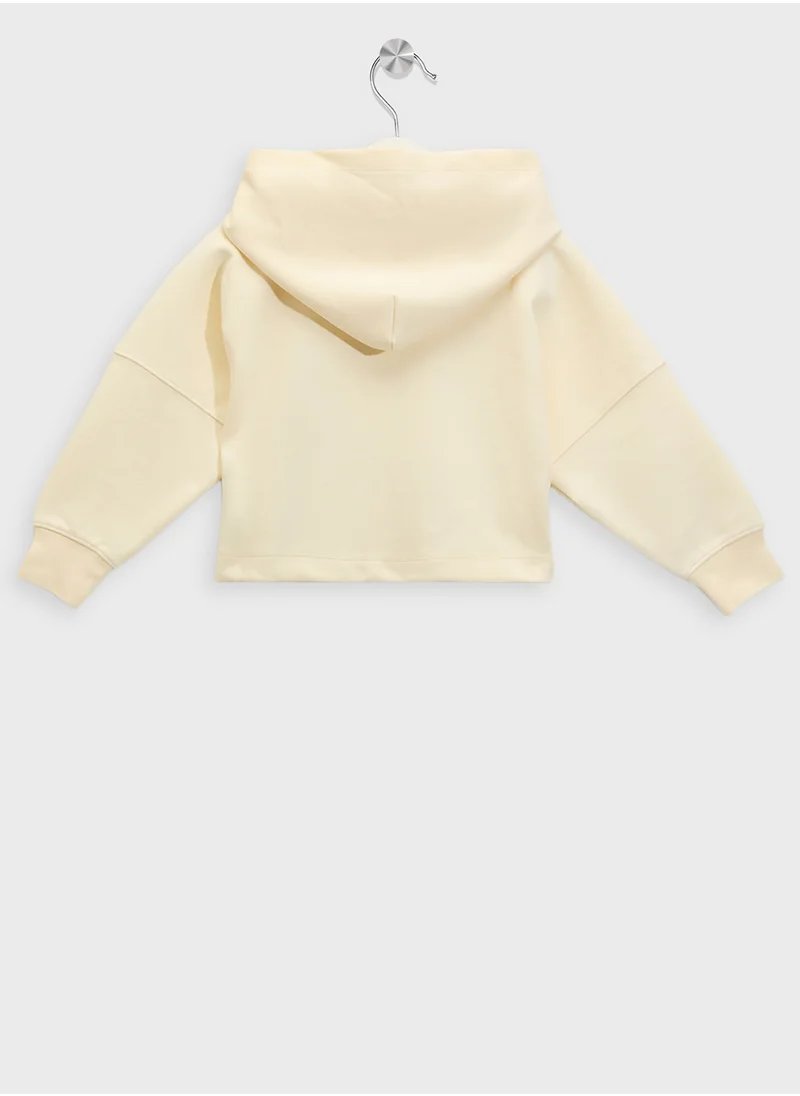 كالفن كلاين جينز Kids Glitter Logo Hoodie