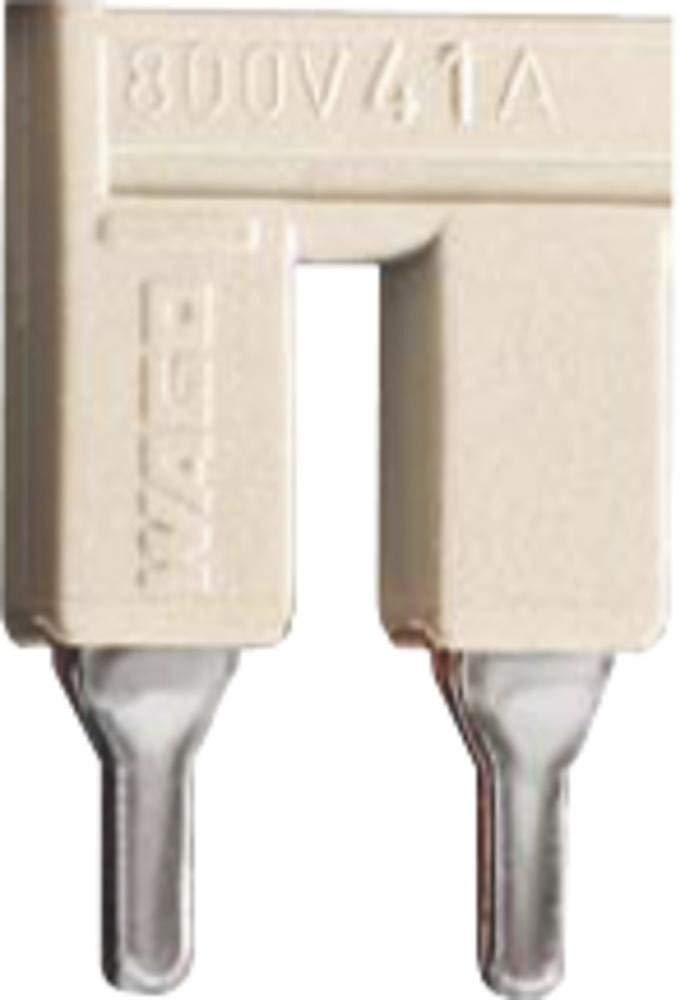 WAGO 2006402 Pushin Type Jumper BAR Insulated 2Way Nominal Current 41 A Light Gray