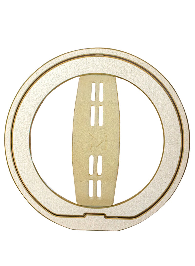 ماس مسكة ليمبر ستاند ماج سيف + يدعم الشحن اللاسلكي+ ستاند من ماس أصفر - Image 1