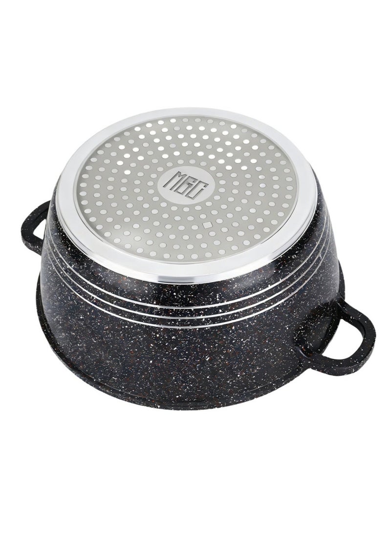 MGC Soap Pot 2.18L Die-cast Clay Pot - Non-stick, granite coating, suitable for induction cooktops, halogen stoves, and gas stoves.2.18L Die-cast Clay Pot - Non-stick, granite coating, suitable for induction cooktops, halogen stoves, and gas stoves. - Image 5