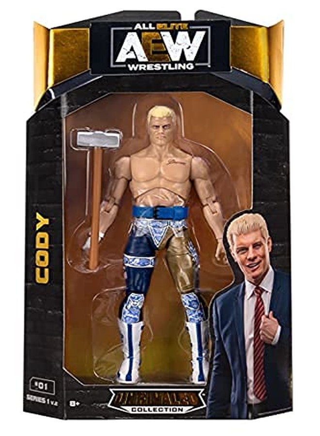 AEW Cody Rhodes Unrivaled Series 1B (Variant) Wrestling Action Figure - Image 1