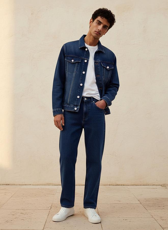 Lee Cooper Men Flap Pocket Trucker Jacket - Image 3